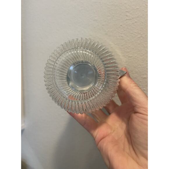 Chase Brass & Copper Co art deco glass & Chrome 4” Jubilee Syrup Pitcher Rare - Picture 8 of 10